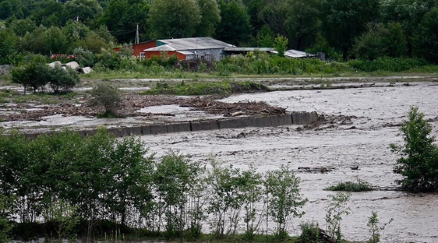 Аварийно-восстановительные работы после селевых оползней в Чечне &copy;&nbsp;Влад Александров. ЮГА.ру