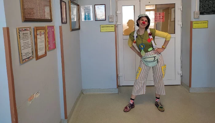 Клоун Ляпа &copy;&nbsp;Фото Иолины Грибковой, Юга.ру