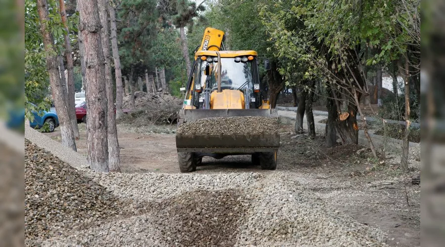Реконструкция сквера Дальнего в Краснодаре &copy;&nbsp;Фото пресс-службы администрации Краснодара