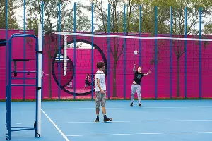 Спортивное пространство в парке «Краснодар»  &copy;&nbsp;Фото Елены Синеок, Юга.ру