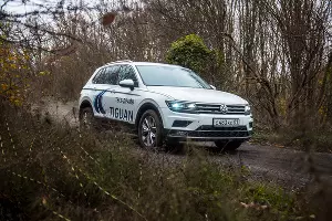 Тест-драйв Volkswagen Tiguan у Медвежьей горы &copy;&nbsp;Фото Елены Синеок, Юга.ру