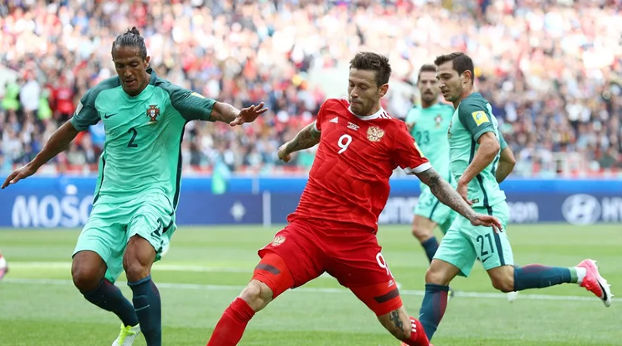 Матч Россия - Португалия &copy;&nbsp;Фото с сайта ru.fifa.com