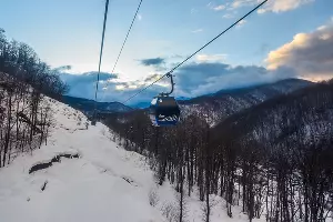 Тест-драйв SKODA Yeti в Красной Поляне &copy;&nbsp;Фото Елены Синеок, Юга.ру
