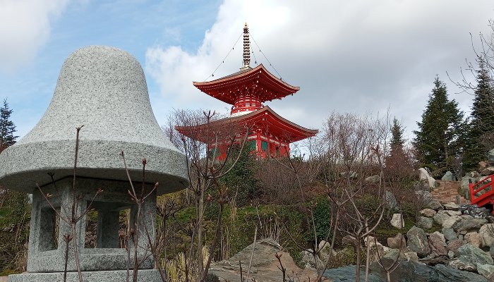 Японский сад открылся