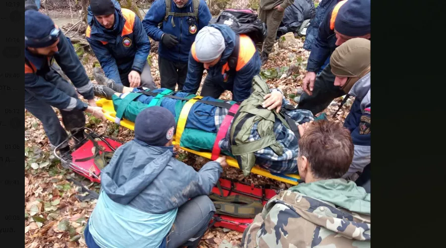  &copy;&nbsp;Скриншот фото из телеграм-канала Министерства гражданской обороны и чрезвычайных ситуаций Краснодарского края