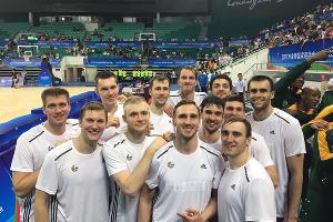 Команда «Открытого лагеря РФБ» © Фото с официального сайта Россиийской федерации баскетбола, russiabasket.ru