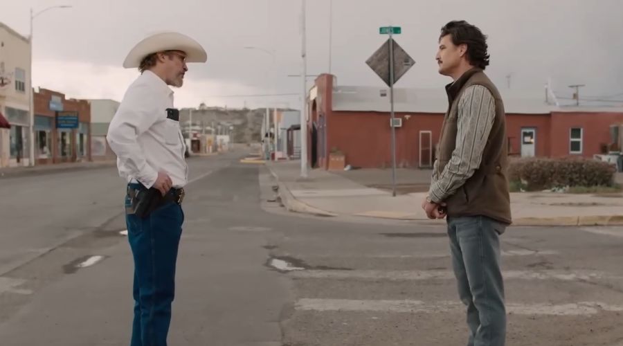 Кадр из трейлера фильма «Эддингтон»  © Скриншот видео с Rutube-канала «КиноФлешка»