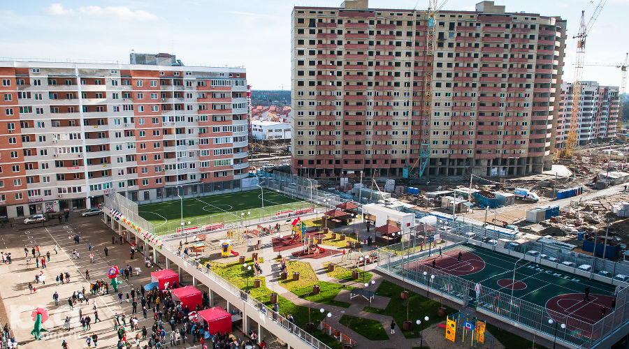 ЖК «ИНСИТИ» на ул. Командорской © Фото Елены Синеок, Юга.ру