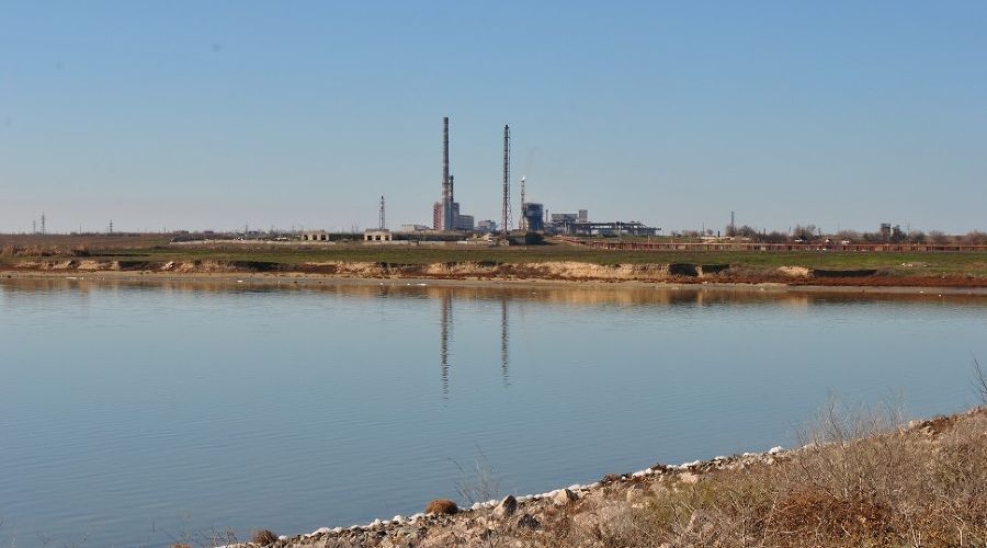 Завод «Крымский титан» в Армянске © Фото с сайта rk.gov.ru