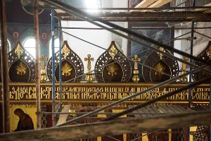 В Рождественском храме &copy;&nbsp;Фото Елены Синеок, Юга.ру