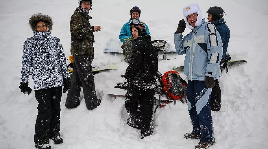 Открытие зимнего сезона в "Розе Хутор" &copy;&nbsp;Нина Зотина, ЮГА.ру