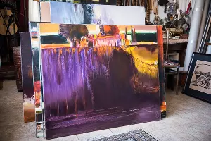 Картина Ларисы Блохиной &copy;&nbsp;Елена Синеок, Юга.ру