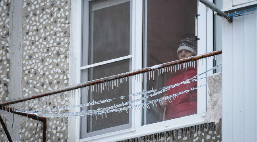 Последствия ледяного дождя в Краснодаре © Елена Синеок, ЮГА.ру