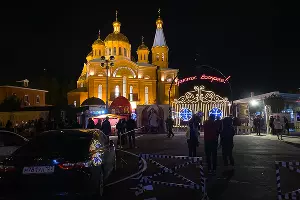 Пасхальная служба-2020 в Храме Рождества Христова в Краснодаре &copy;&nbsp;Фото Валерии Дульской, Юга.ру