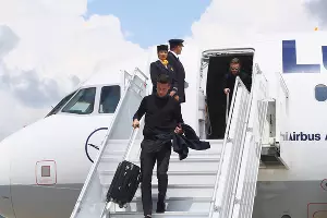 Сборная Германии прибыла в Сочи на матч Кубка конфедераций &copy;&nbsp;Фото пресс-службы Кубка конфедераций FIFA