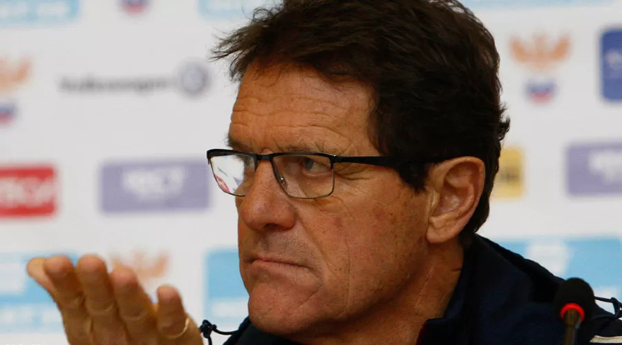 Пресс-конференция главного тренера сборной России по футболу Фабио Капелло &copy;&nbsp;Влад Александров, ЮГА.ру