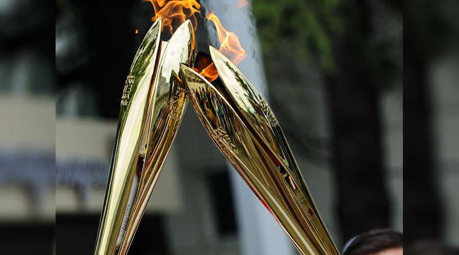 Эстафета Огня Универсиады-2013 в Сочи &copy;&nbsp;Нина Зотина, ЮГА.ру