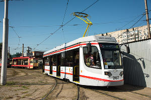 Презентация нового трамвая в Краснодаре © Фото Елены Синеок, Юга.ру