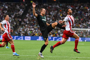 Матч «Краснодар» — «Олимпиакос», Краснодар, 27 августа 2019 года &copy;&nbsp;Фото Елены Синеок, Юга.ру