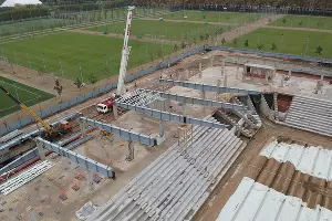 Cтройка нового стадиона ФК «Краснодар» &copy;&nbsp;Фото Евгения Таранжина