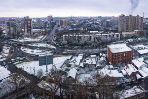 Снег в Краснодаре. Старокубанское кольцо © Елена Синеок, Юга.ру