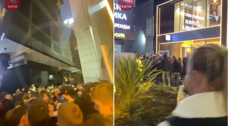  &copy;&nbsp;Коллаж из скриншотов фото из телеграм-канала &laquo;ЧП Сочи&raquo;