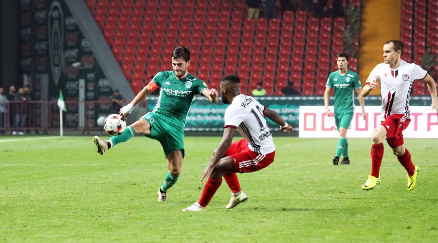 Матч чемпионата России «Амкар» — «Терек» © Фото с официального сайта ФК «Терек», fc-terek.ru