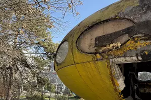 Дом Futuro в Краснодаре, декабрь 2025 года &copy;&nbsp;Фото Марины Солошко, Юга.ру