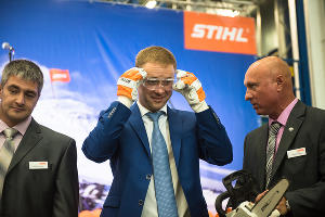 Открытие логистического комплекса компании Stihl в Краснодаре © Фото Елены Синеок, Юга.ру