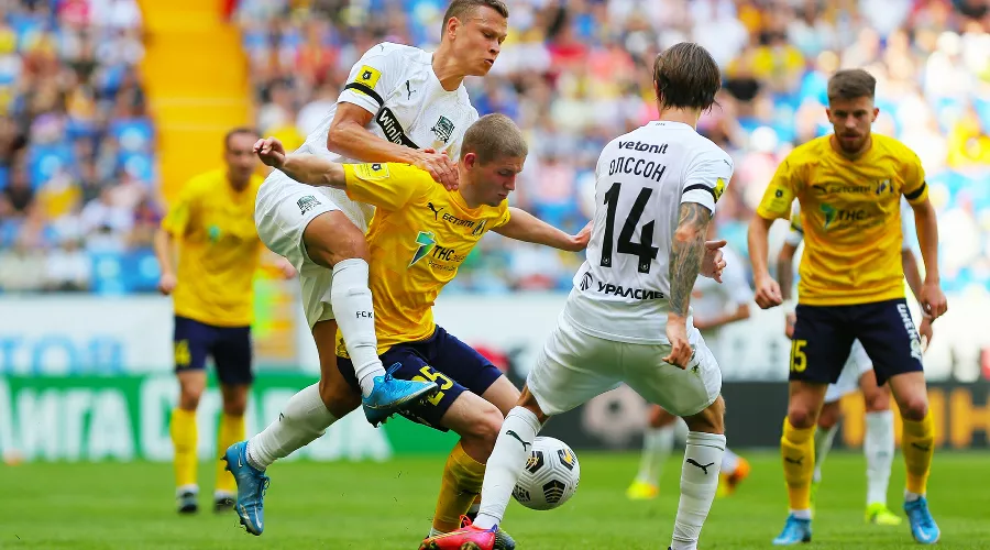 Матч 30-го тура РПЛ «Ростов» — «Краснодар», 16 мая 2021 &copy;&nbsp;Фото пресс-службы Российской премьер-лиги