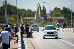 Яблоновский мост открыли после ремонта &copy;&nbsp;Фото Елены Синеок, Юга.ру