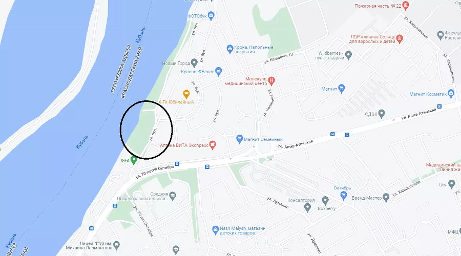  &copy;&nbsp;Скриншот с сайта google.com/maps