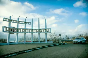 Дорога у Новороссийска &copy;&nbsp;Фото Евгения Мельченко, Юга.ру