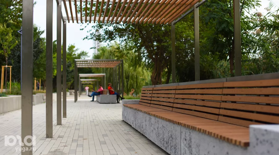 Дмитриевский сквер &copy;&nbsp;Фото Елены Синеок, Юга.ру