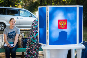 Выборы главы Краснодарского края и депутатов городской думы Краснодара © Фото Елены Синеок, Юга.ру