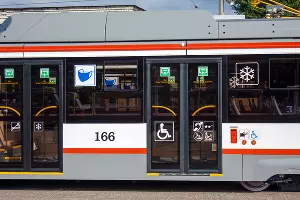 В Краснодаре вышли на маршрут новые трамваи &copy;&nbsp;Фото Дмитрия Пославского, Юга.ру