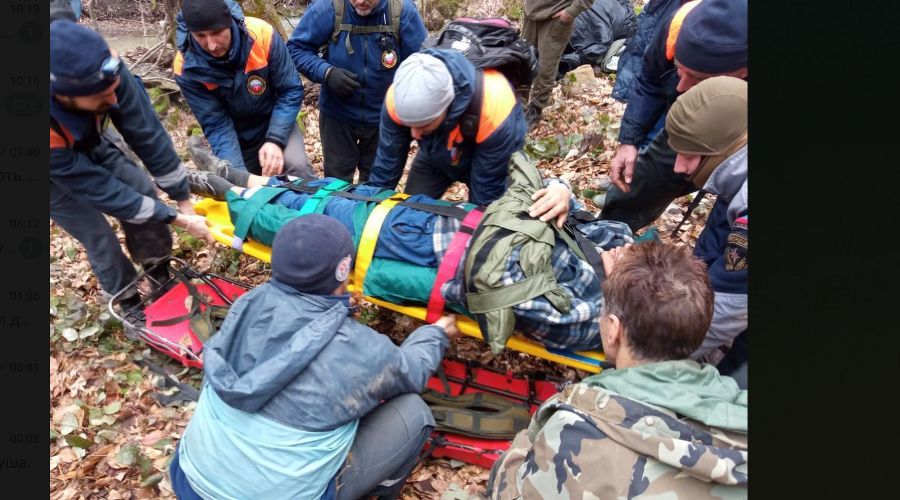  © Скриншот фото из телеграм-канала Министерства гражданской обороны и чрезвычайных ситуаций Краснодарского края