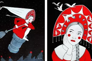  &copy;&nbsp;Коллаж из картин художницы Яны Антоновой