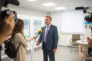 Открытие клиентского центра «Еврохим» в станице Старовеличковской © Фото Елены Синеок, Юга.ру