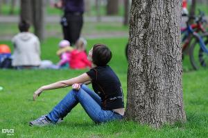 В Краснодаре прошел арт-субботник &copy;&nbsp;Фото Елены Синеок, Юга.ру