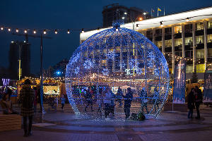 Новогодние ярмарки Краснодара © Фото Елены Синеок, Юга.ру