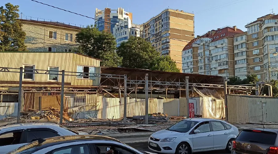 Пересечение улиц Московской и Зиповской &copy;&nbsp;Фото Ольги Тимохиной, Юга.ру