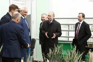 Владимир Путин на Всероссийском форуме сельхозпроизводителей © Фото Юга.ру