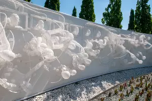 Скульптурная композиция &laquo;Искусственная среда&raquo; в парке &laquo;Краснодар&raquo; &copy;&nbsp;Фото Дмитрия Пославского, Юга.ру