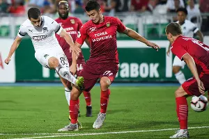 Матч &laquo;Уфа&raquo; — &laquo;Краснодар&raquo; в Уфе 13 августа 2018 года &copy;&nbsp;Фото пресс-службы ФК &laquo;Краснодар&raquo;