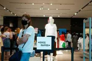 Первый день работы краснодарских ТРЦ после карантина © Фото Дмитрия Леснова, Юга.ру