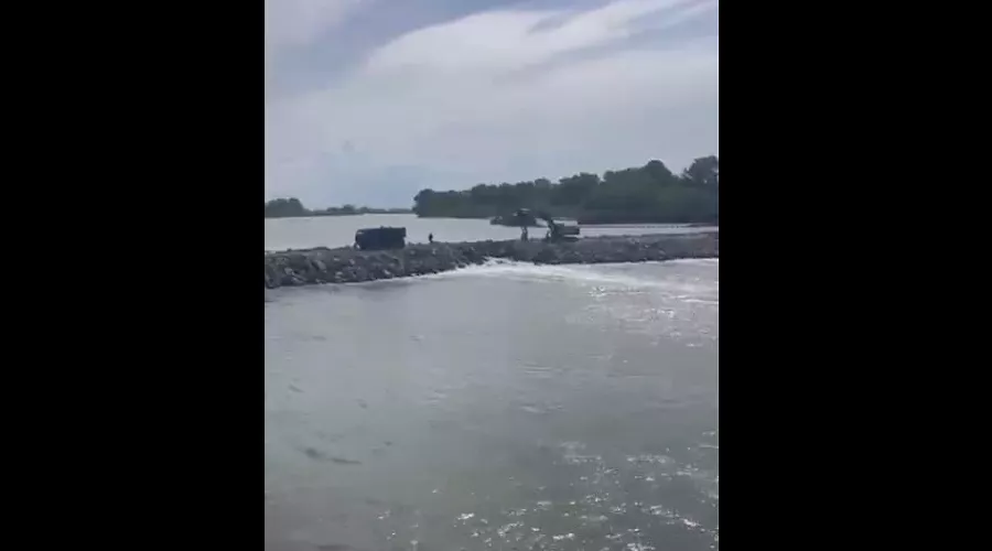  &copy;&nbsp;Кадр видео из телеграм-канала Юрия Васина, t.me/krasnoarm_admin