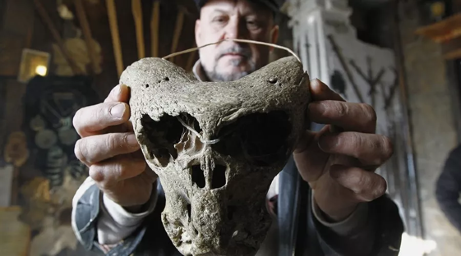 Найденные в Адыгее черепа &copy;&nbsp;Фото (с) Влад Александров