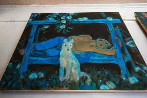 В мастерской Алексея Паршкова &copy;&nbsp;Фото Елены Синеок, Юга.ру