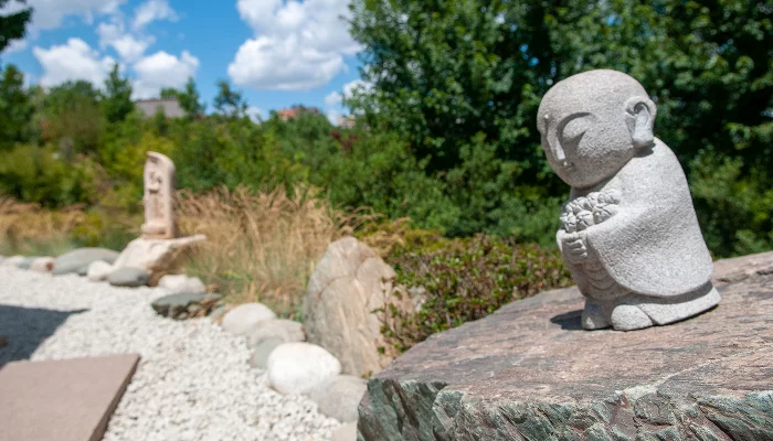 Статуи в Японском саду парка «Краснодар» &copy;&nbsp;Фото Александра Гончаренко, Юга.ру